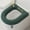 Green, variant on Winter Toilet Seat Cover with Handle | Thickened Knitted Fabric | Full Surround Design | Washable & Easy to Install | Fits Round & Elongated Toilets | Soft Toilet Ring Set