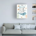 thumbnail image 2 of Trademark Fine Art 'Whale Tale I ' Canvas Art by Farida Zaman, 2 of 4