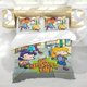 thumbnail image 5 of Todos Crecidos Conjunto de sábanas temático, trío de piezas, cómodo y amigable con la piel, diseño único, regalo de decoración para el hogar para familiares, amigos y fans,140cm *210cm, 5 of 6
