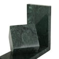 thumbnail image 5 of CosmoLiving by Cosmopolitan 7" Orb 10 lbs Green Marble Bookends (Set of 2), 5 of 8
