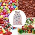 thumbnail image 3 of Paquete de 20 bolsas de regalo de tamaño grande de algodón con cordón de lino de 13x18 cm, bolsa de Navidad, bolsa de joyería transpirable, bolsa de yute de almacenamiento con cordón para, 3 of 5