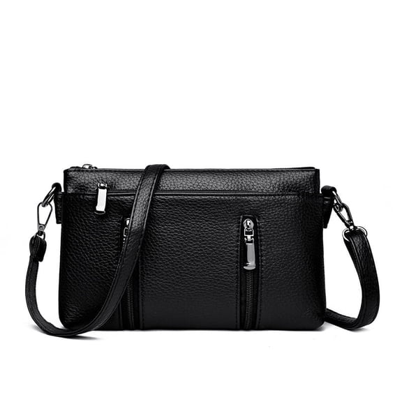SENDEFN Women's Shoulder Bag, Medium Handbag, Women's Leather Crossbody Bags with Adjustable Coloured Strap
