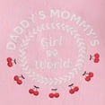 thumbnail image 2 of Faraee Infant Baby Girl Summer Bubble Romper One Piece Newborn Short Sleeve Jumpsuit Toddler Oversized Bodysuit Clothes Pink 6-12 Months, 2 of 6