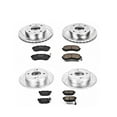 thumbnail image 3 of Power Stop Front and Rear Ceramic Brake Pad and Drilled and Slotted Rotor Kit K655, 3 of 10
