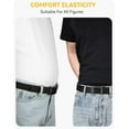 thumbnail image 6 of Leather Ratchet Belt Men - Mens Belts Casual Accessories for Every Occasion (35mm), 6 of 7