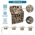 thumbnail image 7 of Table Runner Dresser Scarves 108 Inch Long, Farmhouse Truck Animal Barn Patchwork Linen Dining Table Runners Vintage Buffalo Plaid Art Tabletop Scarf for Wedding Holiday Party Kitchen, 7 of 7