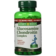 3 Pack - Nature's Bounty Glucosamine Chondroitin 110 capsules Each
