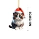 thumbnail image 3 of Pisexur Accesorios para coches, Electrónica para cochesIdeas navideñas: colgante para coche con gatitos, colgante para mochila y asiento de coche., 3 of 3