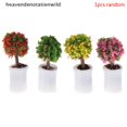 thumbnail image 1 of HE6MX 1 : 12 Miniatura Mini Árbol En Maceta Planta Verde Decoración Del Hogar Martijn Gao Jinjia unisex, 1 of 2