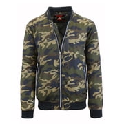 Mens Aviator Bomber Flight Jacket
