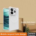 thumbnail image 2 of IMAK UC-6 Series for Xiaomi Redmi Note 14 5G Case Water Drop Texture Anti-Skid Matte TPU Cover - Mat, 2 of 5