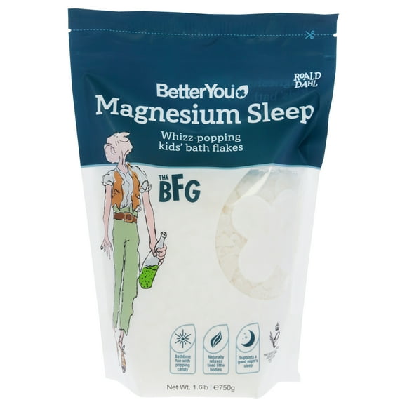 Magnesium Sleep de BetterYou para niños - 26.4 oz de sal de baño