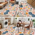 thumbnail image 5 of 3'x5' Area Rugs, Shell Coastal Indoor Outdoor Area Rug for Living Room Bedroom, Summer Beach Nautical Coral Ocean Washable Bathroom Rugs Kitchen Floor Carpet Mats Home Decor Aesthetic, 5 of 8
