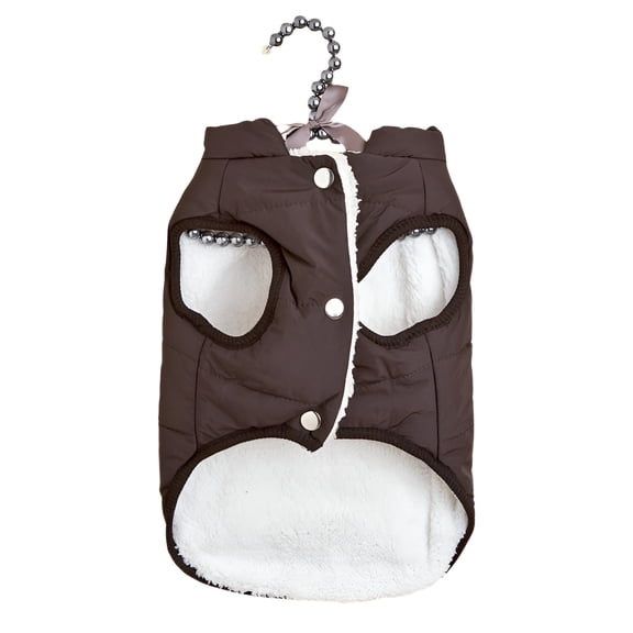 GASTROPOD 1Pcs Dog Jacket,Polyester Girl Dog Clothes,Puppy Clothes,Black,2Xl