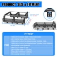 4Pcs/set Modular Overland Bed Rack(Front、Mid、Rear) and Molle Panel for ...