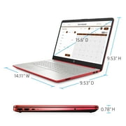 HP 15 Pentium 4GB/500GB HDD - Scarlet Red
