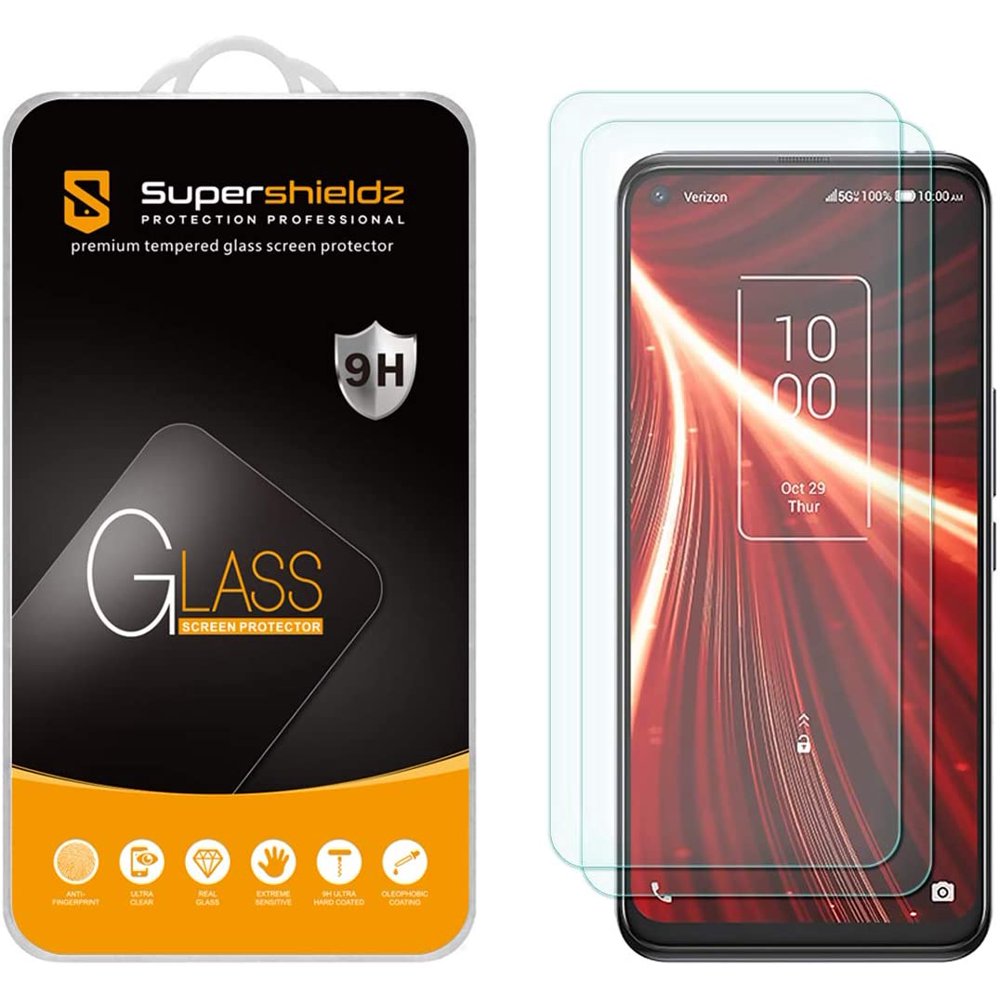 [2Pack] Supershieldz for TCL 10 5G UW Tempered Glass Screen Protector