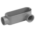 thumbnail image 1 of Aluminum Rigid Conduit Body LL Type - Threaded, 0.5 in., 1 of 1