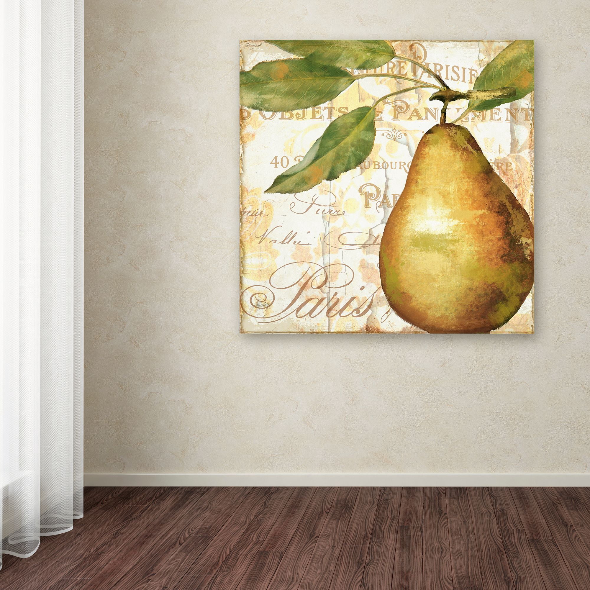 Trademark Fine Art 'Cafe d?Or VI' Canvas Art by Color Bakery