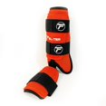 thumbnail image 1 of ESPINILLERA , PROTECTOR DE BATEO BEISBOL, NARANJA/NEGRO, FELTER, 1 of 3