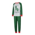 thumbnail image 3 of Fiomva Christmas Santa Hat Pattern Family Matching Pajamas,2-piece,Unisex,Sizes Baby-Kids-Adult, 3 of 9