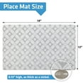 thumbnail image 6 of Drymate Pet Bowl Placemat, Dog & Cat Food Feeding Mat (12" x 19") - Absorbent Fabric, Waterproof Backing, Slip-Resistant, Machine Washable, 6 of 9