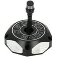 thumbnail image 1 of Billet Gas Fuel Tank Cap Cover with Vent- Black, 1 of 5