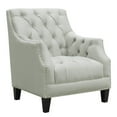 thumbnail image 1 of Picket House Furnishings Perry Button Tufted Accent Chair in Pumice, 1 of 9