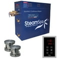 thumbnail image 2 of SteamSpa  Oasis 12 KW QuickStart Steam Bath Generator Package in Brushed Nickel, 2 of 5