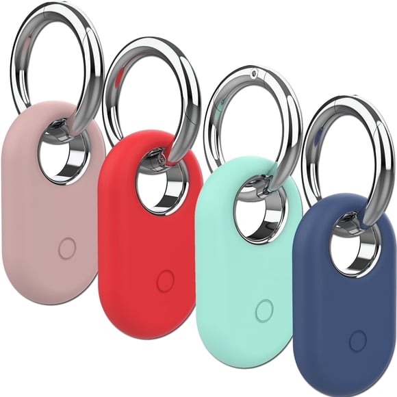 Rzttwl Funda de silicona 4 unidades para Samsung Galaxy SmartTag 2