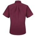 thumbnail image 2 of Red Kap Women's Short Sleeve Poplin Dress Shirt, 2 of 3