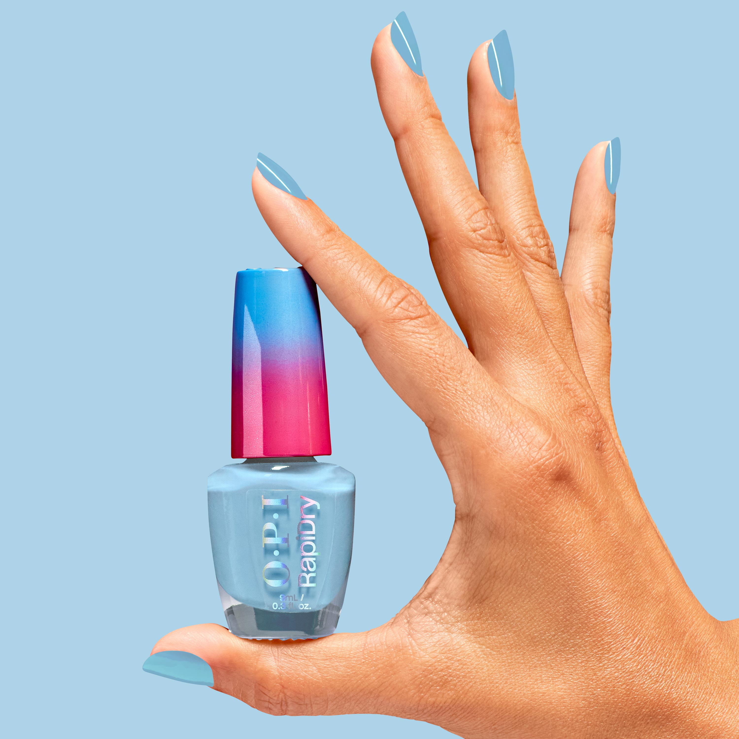 OPI Rapidry Quick-Dry Lacquer, Snap Your Fingers, Nail Polish, 0.3 oz