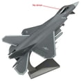 thumbnail image 4 of 1/72 Scale J-31 Falcon Stealth Fighter Attack Plane Models Metal Military Airplane Models with Display Stand, 4 of 10