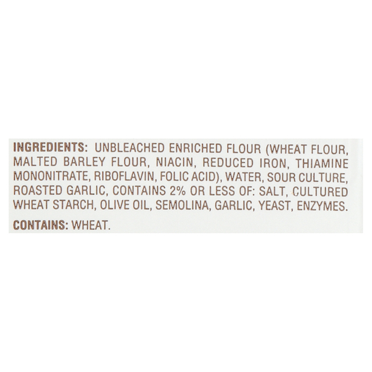 La Brea Bakery Take and Bake Tuscan Bread Loaf, 12 Ounce -- 12 per Case, Aryzta.