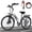 White-Pro, variant on GOKEEP Electric Bike for Adults, 26" Peak 1300W Motor Ebike, 48V 15.6Ah Removable Battery, 43 Miles, 7 Speed Electric Bicycle UL2849, Black