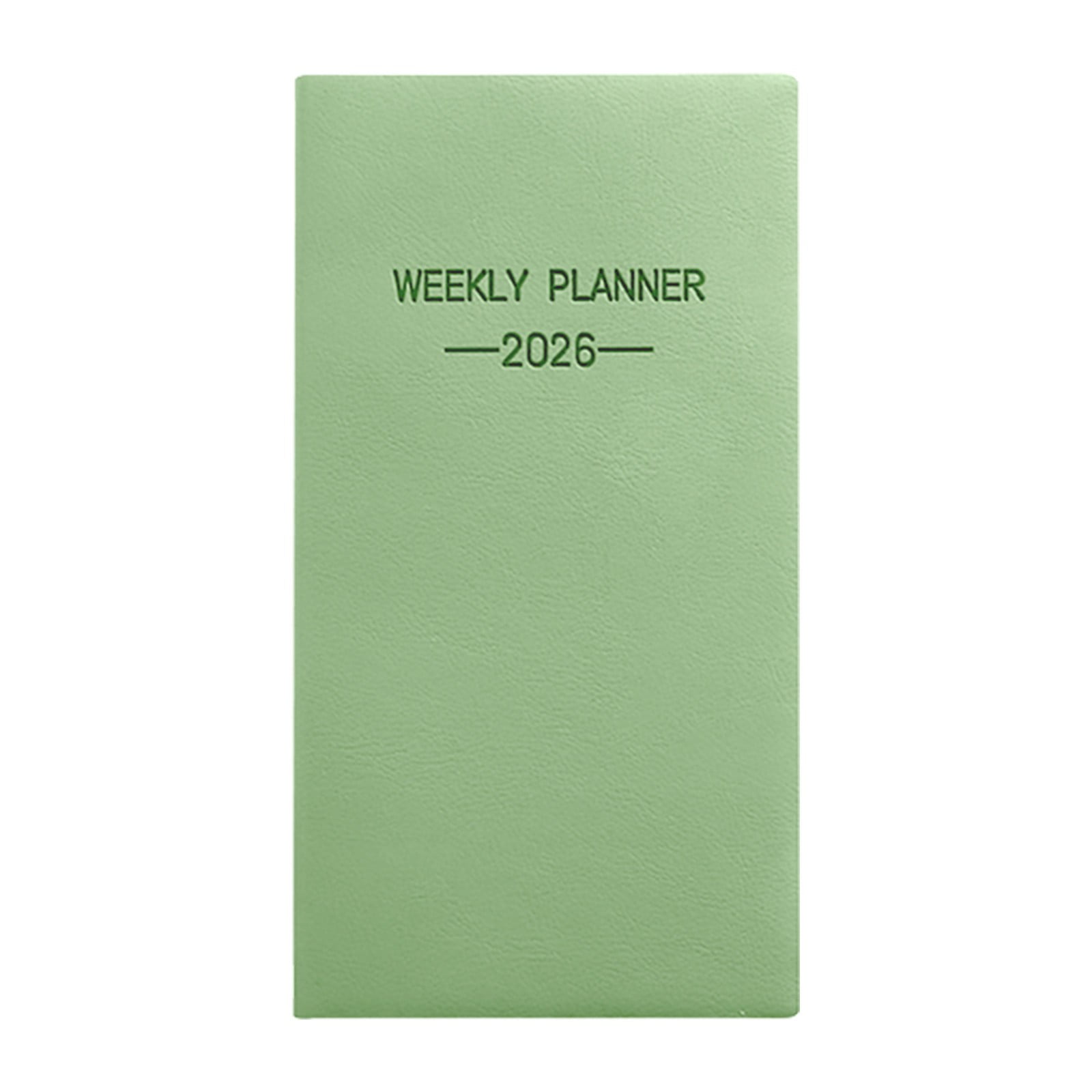 FXMLRLK 2026 Planner - 2026 Weekly Calendar Planner, January 2026 - December 2026, Portable Pocket Organizer Notebook(4 Pack,4 Colors)