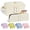 Beige, variant on YOOLIFE White Makeup Bag - Travel Makeup Bag | 5 6 7 8 9 10 11 12 13 Year Old Girl Birthday Gift for Girlfriend Daughter Mom Teacher Gifts for Women White Letter P