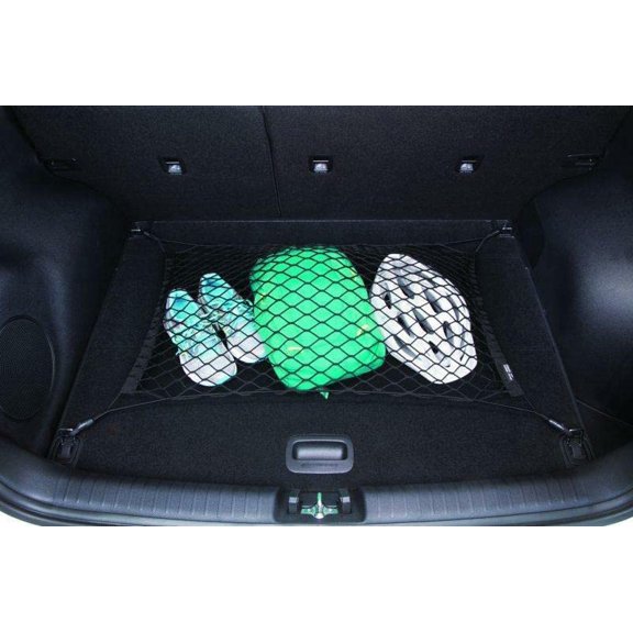 EACCESSORIES EA Rear Trunk Organizer Cargo Net for KIA NIRO 2017-2023 – Floor Style Cargo Net for SUV – Premium Mesh Elastic Car Trunk Organizer Vehicle Carrier Storage – Compatible with KIA NIRO