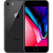Restored Apple iPhone 8 64 GB Smartphone, 4.7" LCD HD 1334 x 750, 2 GB RAM, iOS 11, 4G, Space Gray