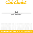thumbnail image 5 of CUB CADET 753-07017 Kit Hardware Bracket 42 46 Bagger 36 19A30045OEM 19A30031OEM, 5 of 8