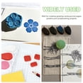 thumbnail image 6 of Uxcell Pigment Ink Pads for Stamps, 2 x 1.3 Inch Water-Based Pearlescent Washable Finger Ink Pads Drop Shape for Rubber Stamps, Embossing Craft, Wood, Clay, DIY Card Making, Dark Green, 6 of 6