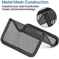 thumbnail image 5 of EcoNesxp Metal Mesh Business Card Holder Holder Holds 3 Pack Black Desktop Business Card Display Holder Pack Black Desktop Business Card Display Holder Business Card Holder, 5 of 5