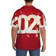 thumbnail image 3 of Fotbe Happy New 2025 Year Camisa Estampada de Manga Corta para Hombre, Casual de Verano, Estilo Playero, Sin Arrugas-3X-Large, 3 of 5