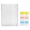 A, variant on 12 Pcs Clear Document Folder with 60 Sheets Sticky Notes, Clear Plastic Folders, File Bags Insert Sleeves Page Sheet, 9x12 inch