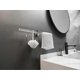 thumbnail image 5 of 20" Towel Rack, Clear Acrylic Towel Rack with Stainless Steel Base, Lucite Towel Rack for Bathroom Wall (Silver), Toilet Towel Rack Toilet Towel Holde, 5 of 5