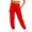 red, variant on Joggers for Women Casual Baggy Sweatpants Jogger Pants with Pockets Drawstring Cinch Bottom Sweatpants