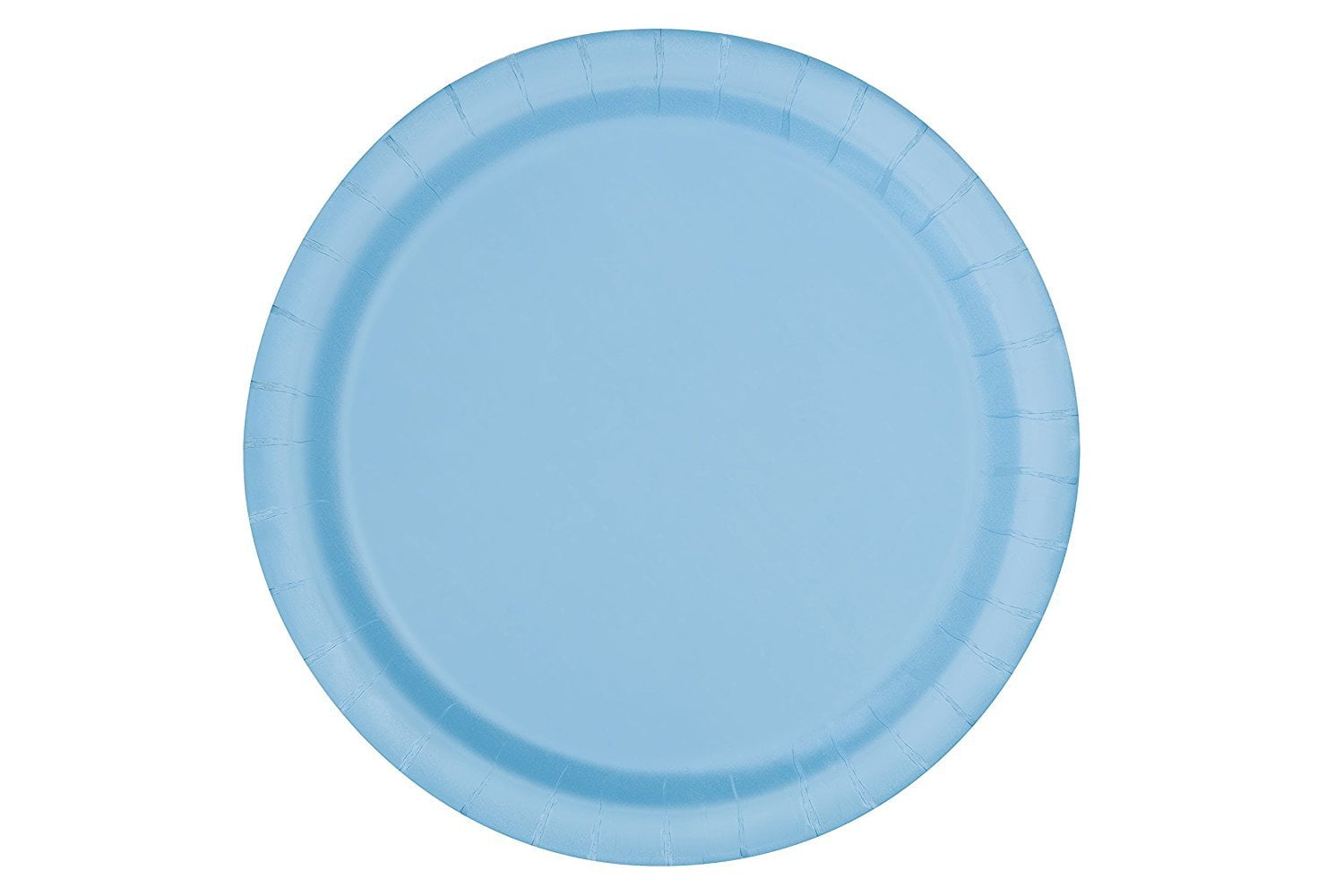 Light Blue Paper Cake Plates, 20ct 2 pack