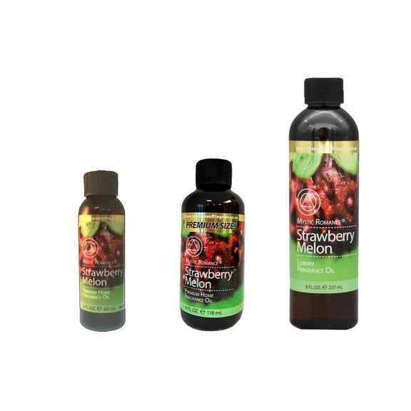 Mystic Romance Premium Home Fragrance Oil Scent STRAWBERRY SET 8FL  4FL 2FL.OZ 427 ML