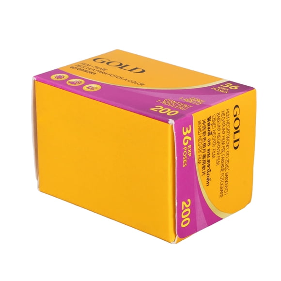 Gold 200 Color Negative Film, Easy Installation 36 Exposures Low Speed Professional 35mm Film For Camera Accessories
