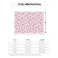 thumbnail image 5 of Rateoe Cute Pig Pattern Flannel Throw Blanket, Ultra-soft Blanket for Bed, Couch, Car, Hypoallergenic Anti-pilling blanket-80"x60"(Horizontal), 5 of 6